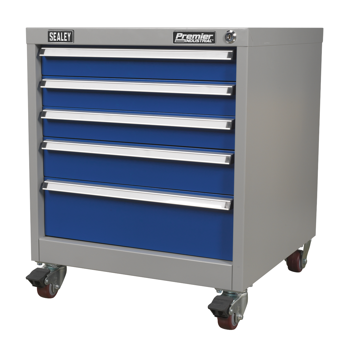 Premier Industrial API5657B Premier Industrial™ Mobile Industrial Cabinet 5 Drawer