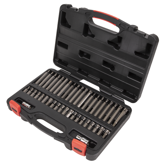 Premier Platinum AK21942P Premier TRX-Star*/Hex/Spline Bit Set 3/8" & 1/2"Sq Drive 42pc