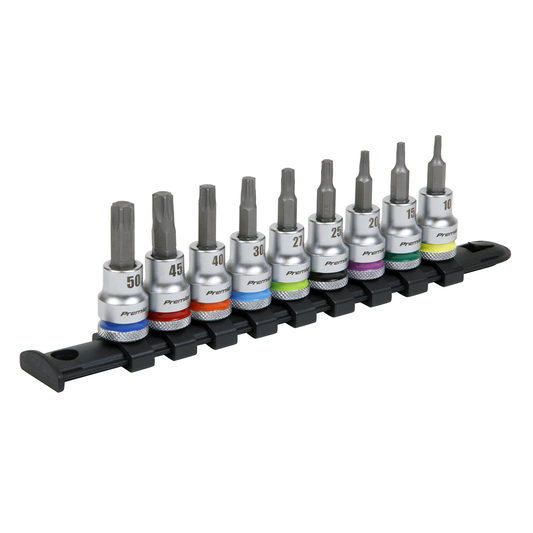 Premier Platinum AK6251 Premier Platinum TRX-Star* Socket Bit Set 3/8"Sq Drive 9pc