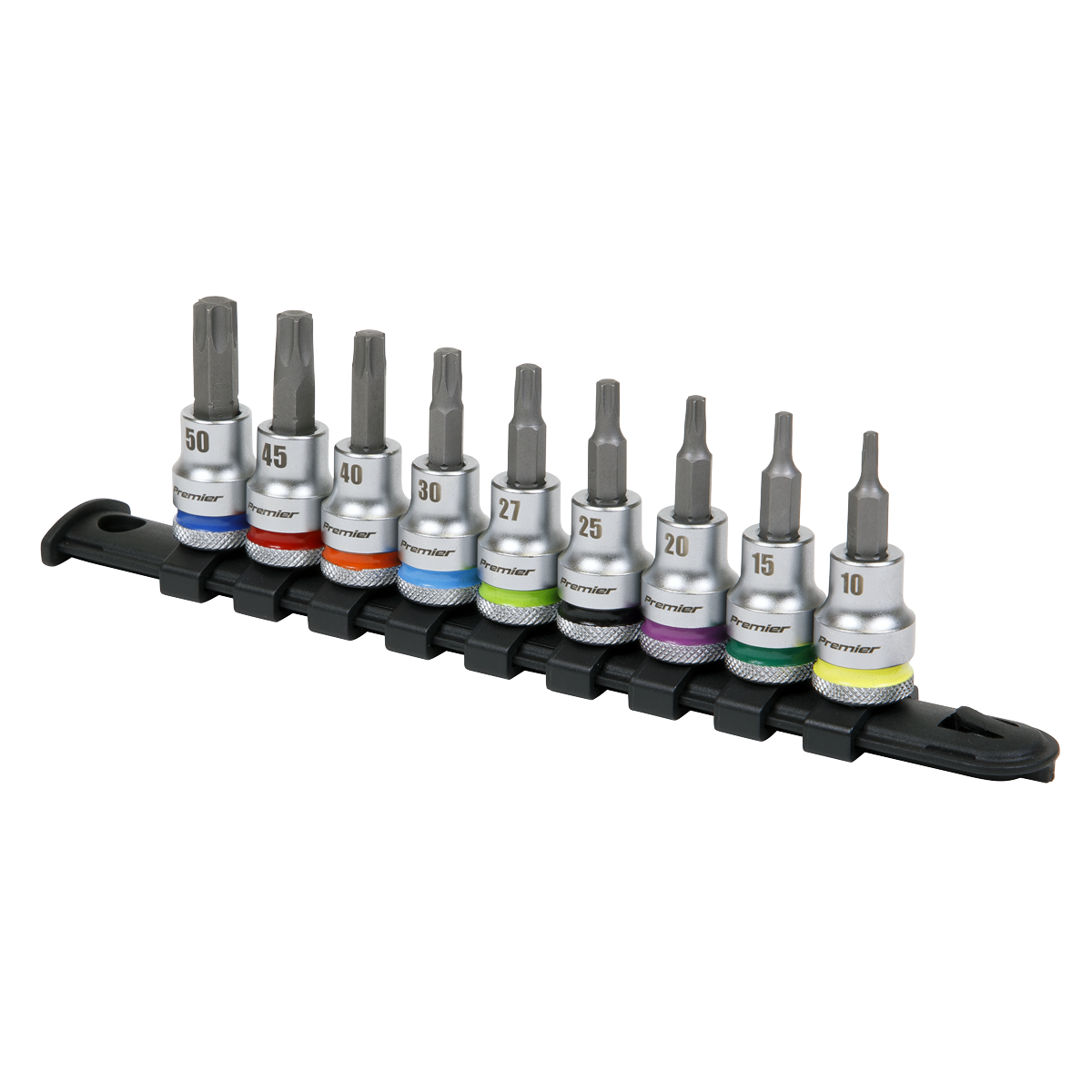 Premier Platinum AK6251 Premier Platinum TRX-Star* Socket Bit Set 3/8"Sq Drive 9pc