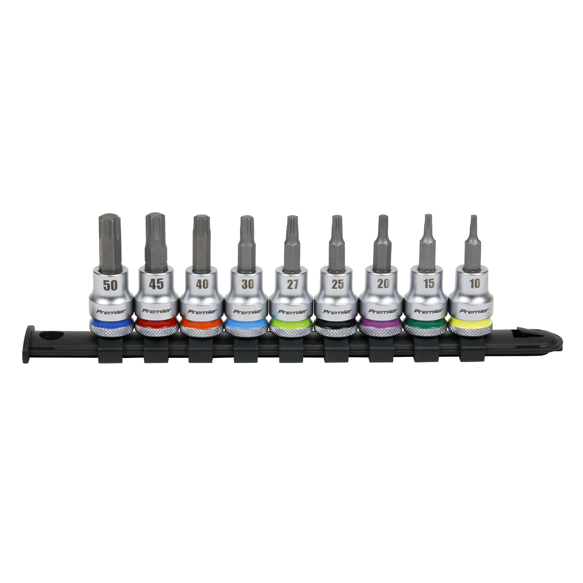 Premier Platinum AK6251 Premier Platinum TRX-Star* Socket Bit Set 3/8"Sq Drive 9pc