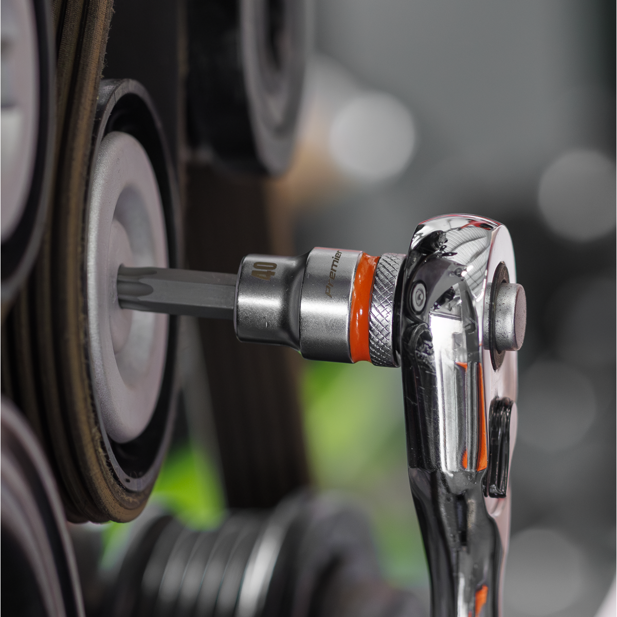 Premier Platinum AK6252 Premier Platinum Series Hex & TRX-Star* Socket Bit Set 3/8"Sq Drive 18pc