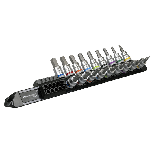 Premier Platinum AK6252 Premier Platinum Series Hex & TRX-Star* Socket Bit Set 3/8"Sq Drive 18pc