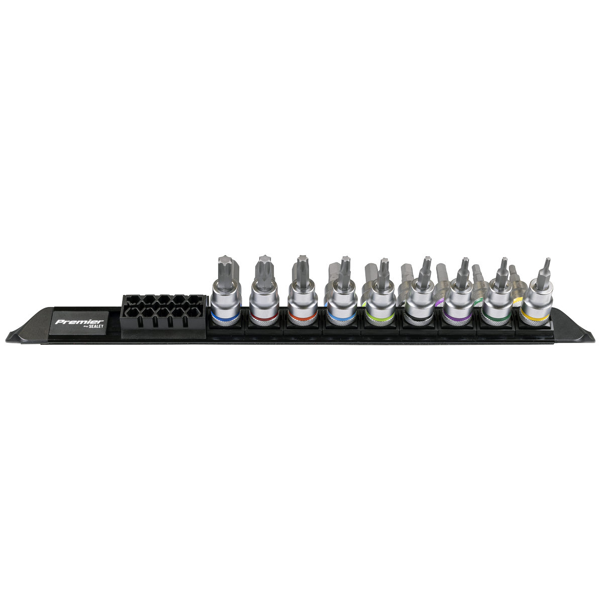 Premier Platinum AK6252 Premier Platinum Series Hex & TRX-Star* Socket Bit Set 3/8"Sq Drive 18pc