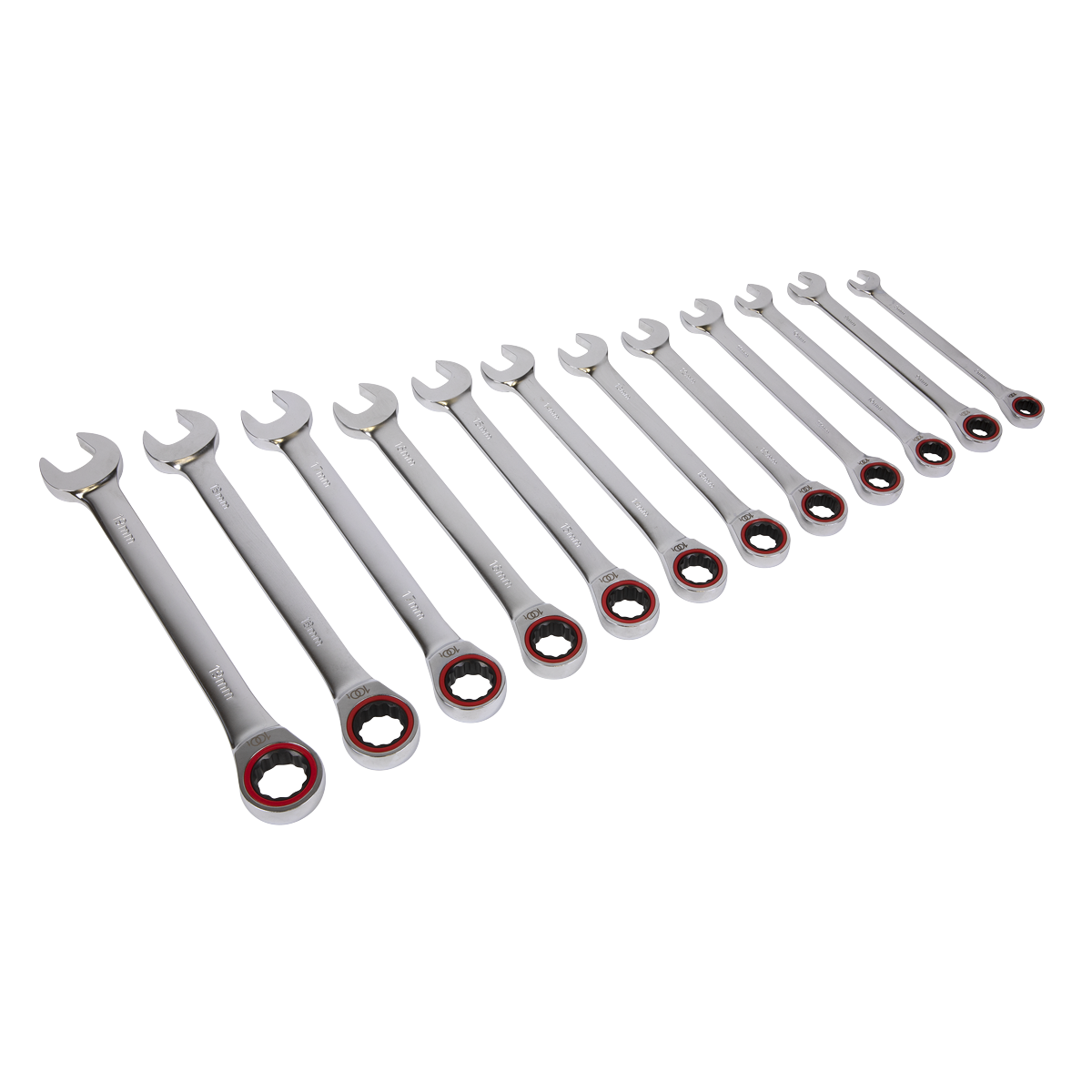 Premier Platinum AK63940 Premier Platinum Combination Ratchet Spanner Set 12pc