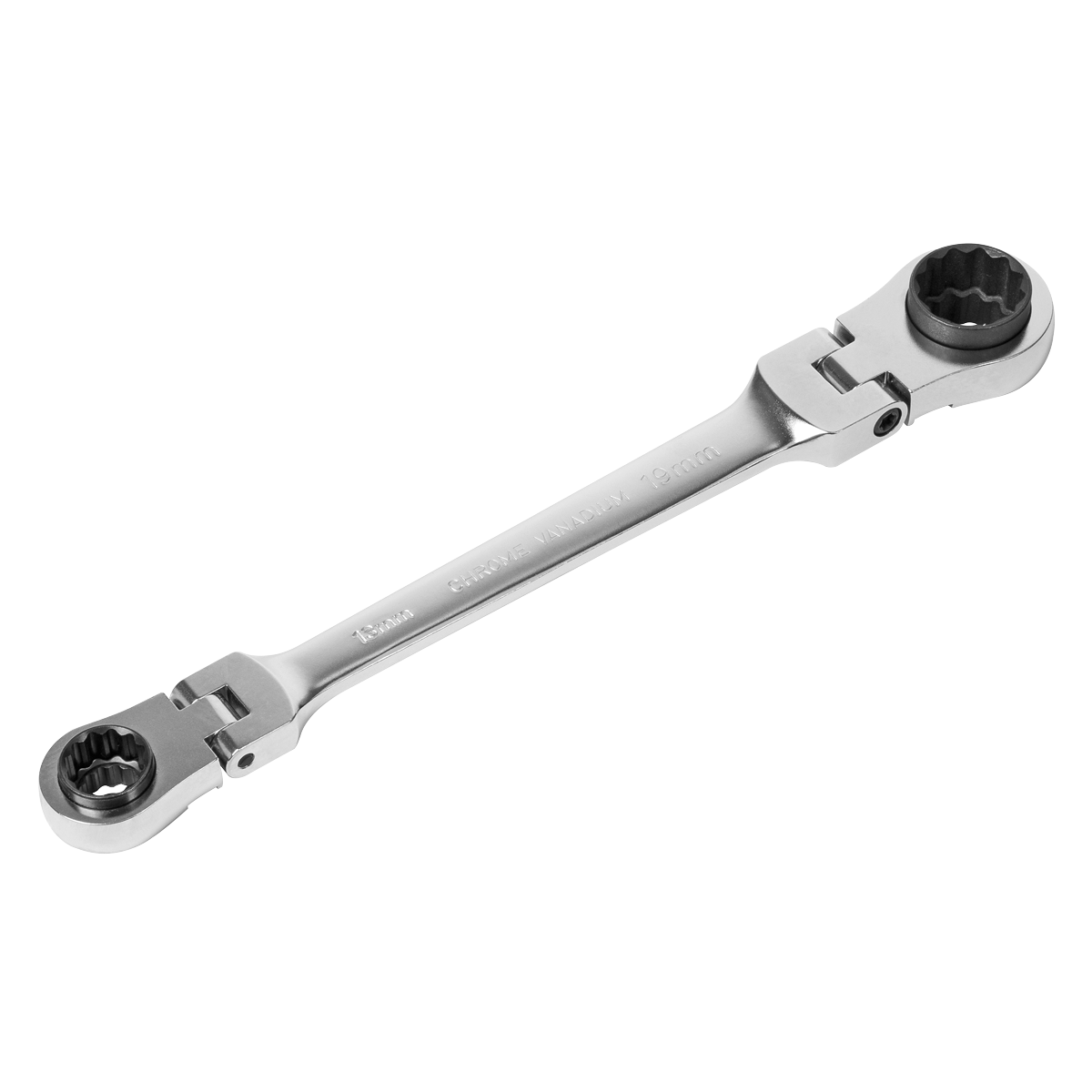 Premier Platinum AK63947 Premier Platinum 4-in-1 Flexi-Head Reversible Ratchet Ring Spanner