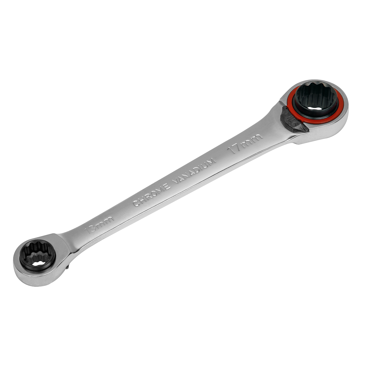 Premier Platinum AK63948 Premier Platinum 4-in-1 Reversible Ratchet Ring Spanner