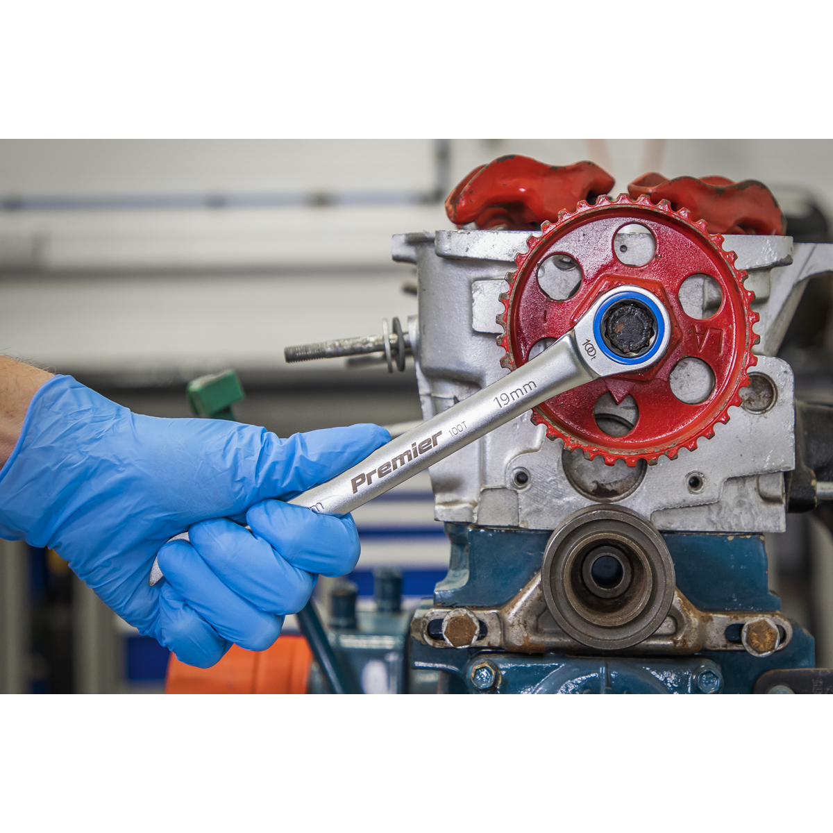 Premier Platinum AK63949 Premier Platinum Combination Ratchet Spanner Set 12pc