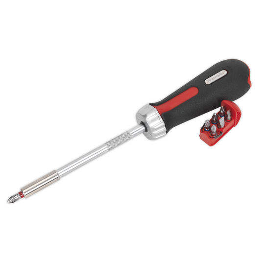 Premier Platinum AK64907 Premier Platinum Fine Tooth Ratchet Screwdriver Set 8pc