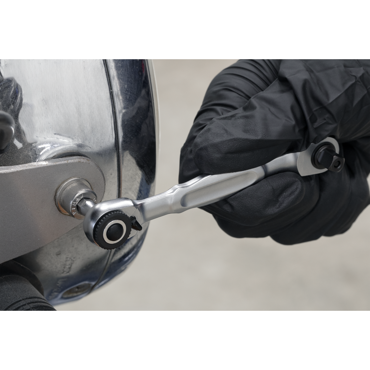 Premier Platinum AK6972 Micro Ratchet Bit Driver & Wrench 1/4"Sq & 1/4"Hex Drive