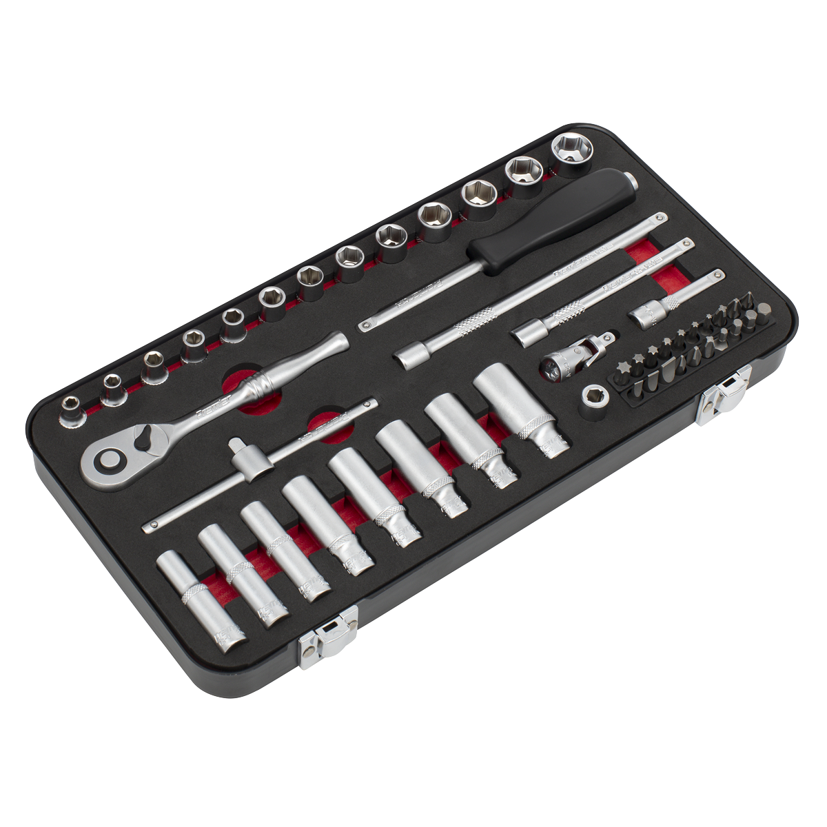 Premier Platinum AK7920 Premier Platinum Socket Set 1/4"Sq Drive 49pc