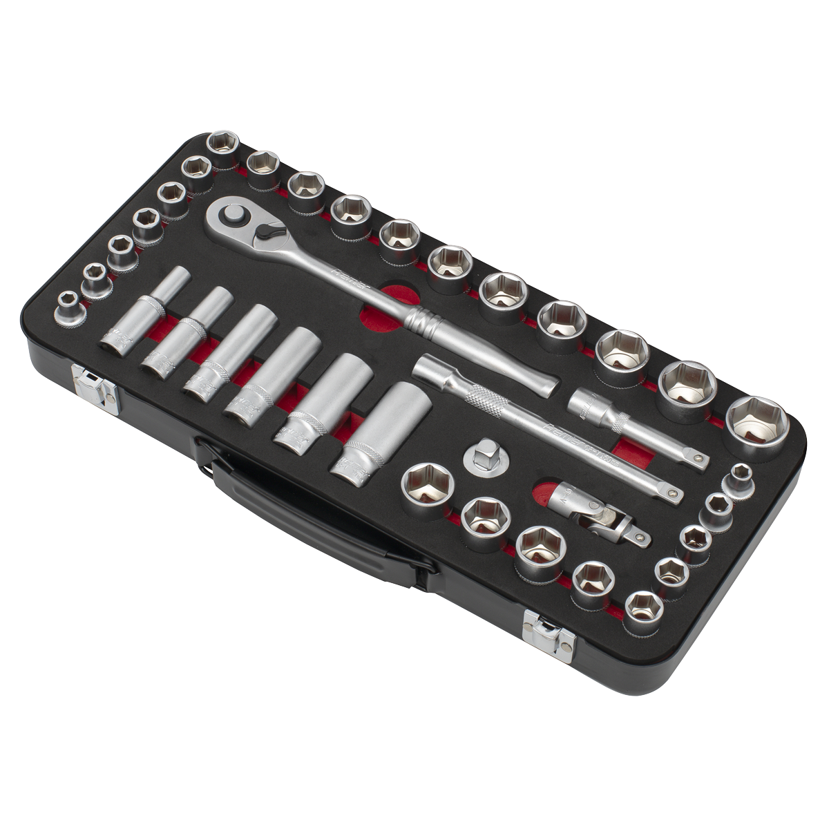 Premier Platinum AK7923 Premier Platinum Metric/Imperial Socket Set 3/8"Sq Drive 37pc
