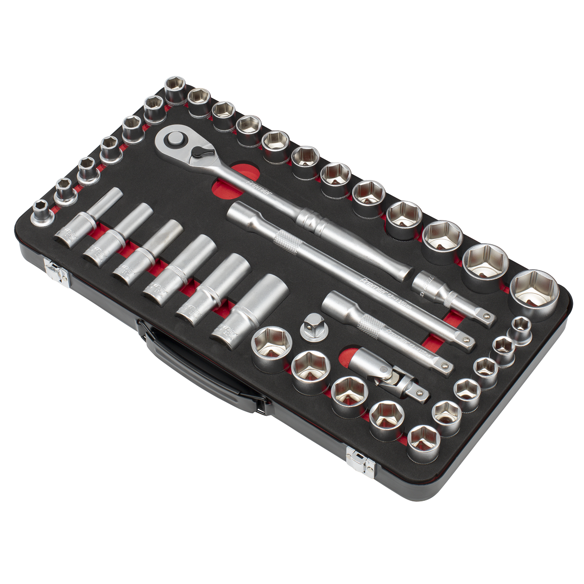 Premier Platinum AK7925 Premier Platinum Metric/Imperial Socket Set 1/2"Sq Drive 40pc