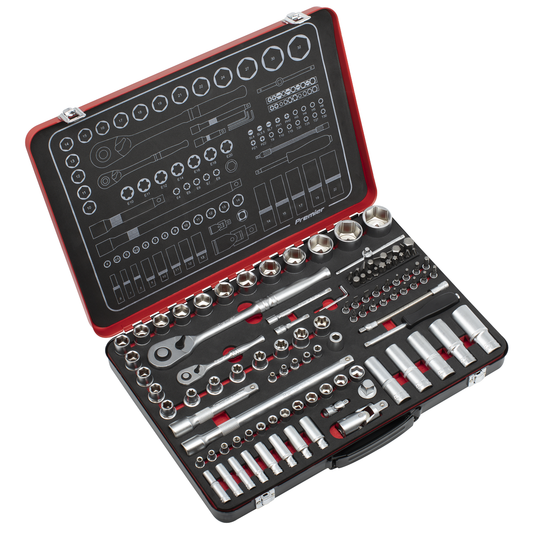 Premier Platinum AK7926 Premier Platinum Socket Set 1/4" & 1/2"Sq Drive 108pc