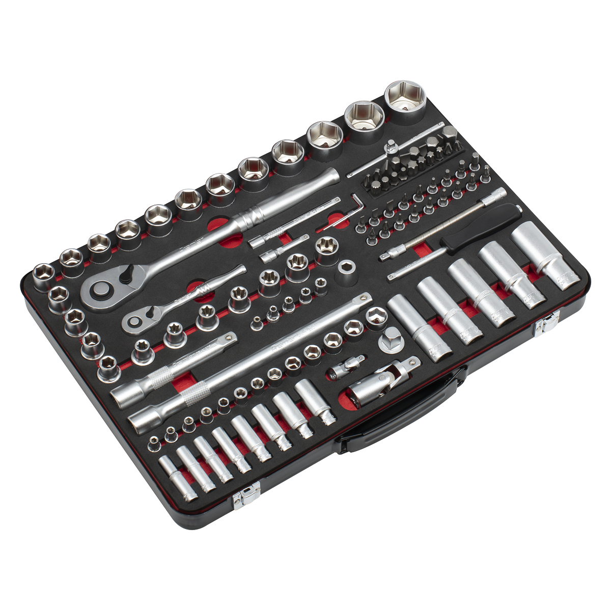 Premier Platinum AK7926 Premier Platinum Socket Set 1/4" & 1/2"Sq Drive 108pc