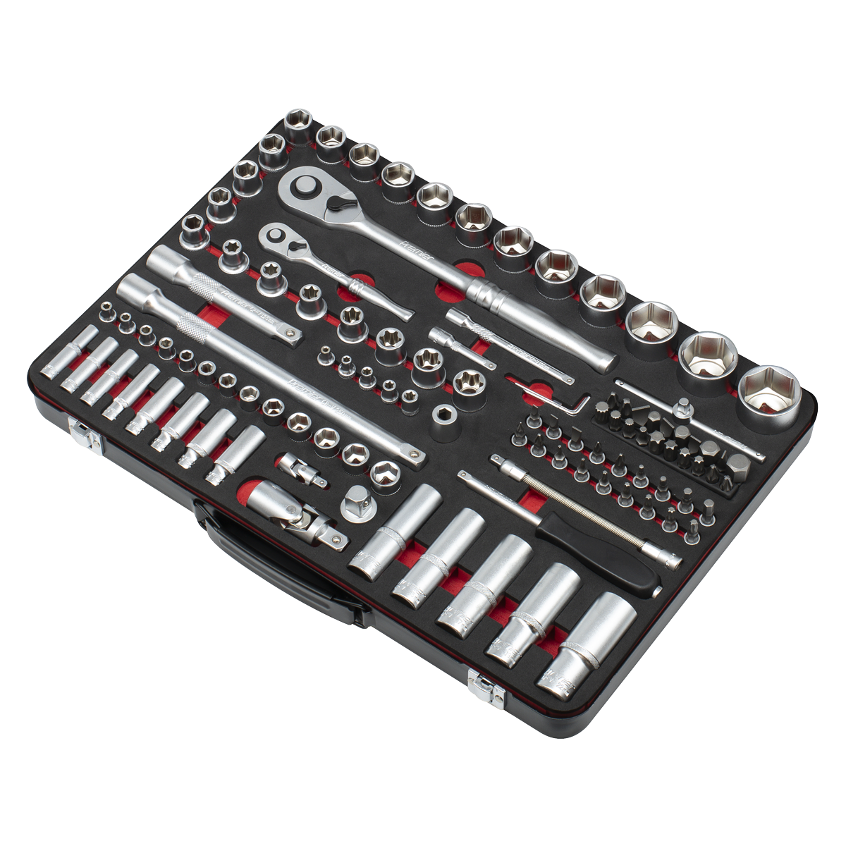 Premier Platinum AK7926 Premier Platinum Socket Set 1/4" & 1/2"Sq Drive 108pc