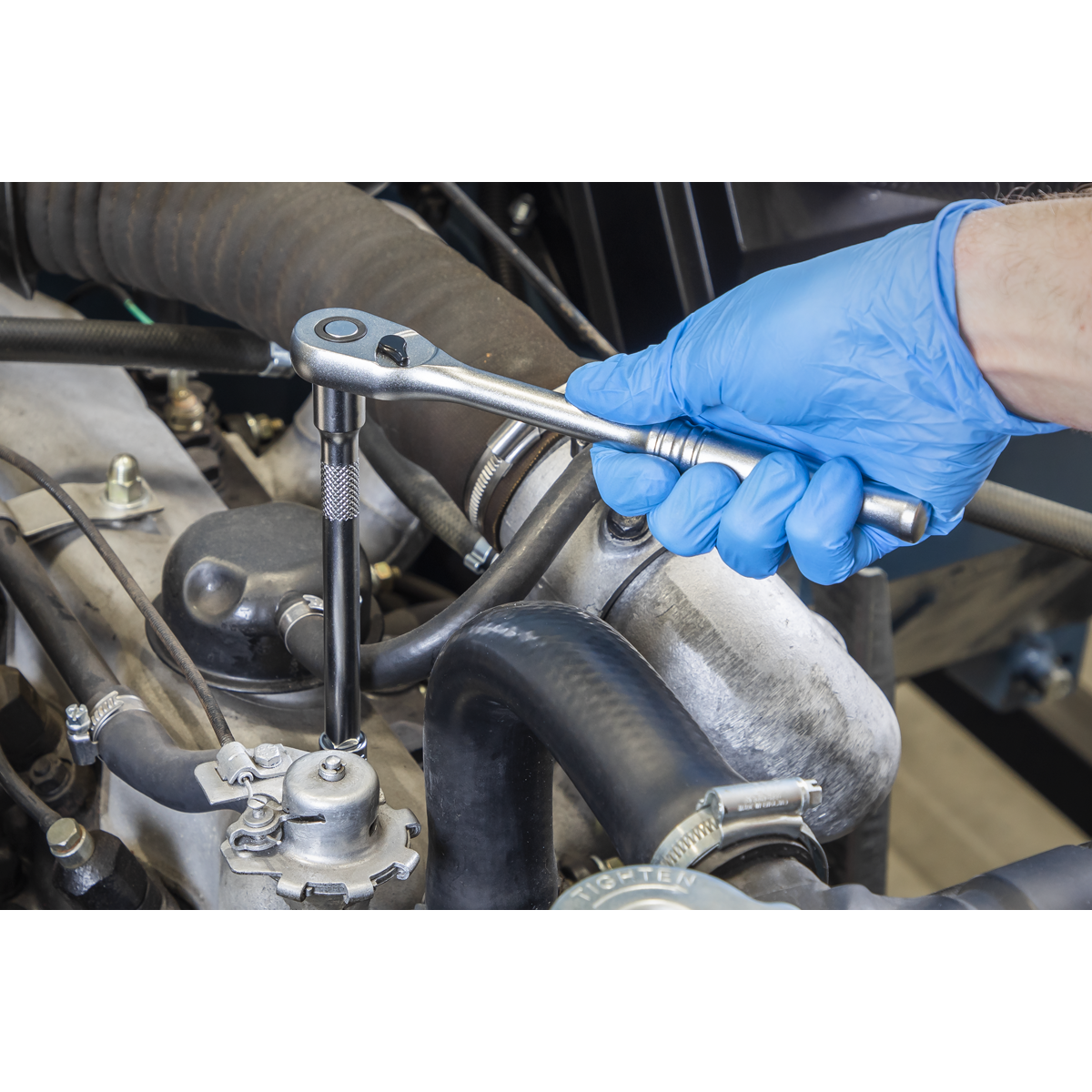 Premier Platinum AK7931 Premier Platinum Ratchet Wrench with Flip Reverse 3/8"Sq Drive 90-Tooth