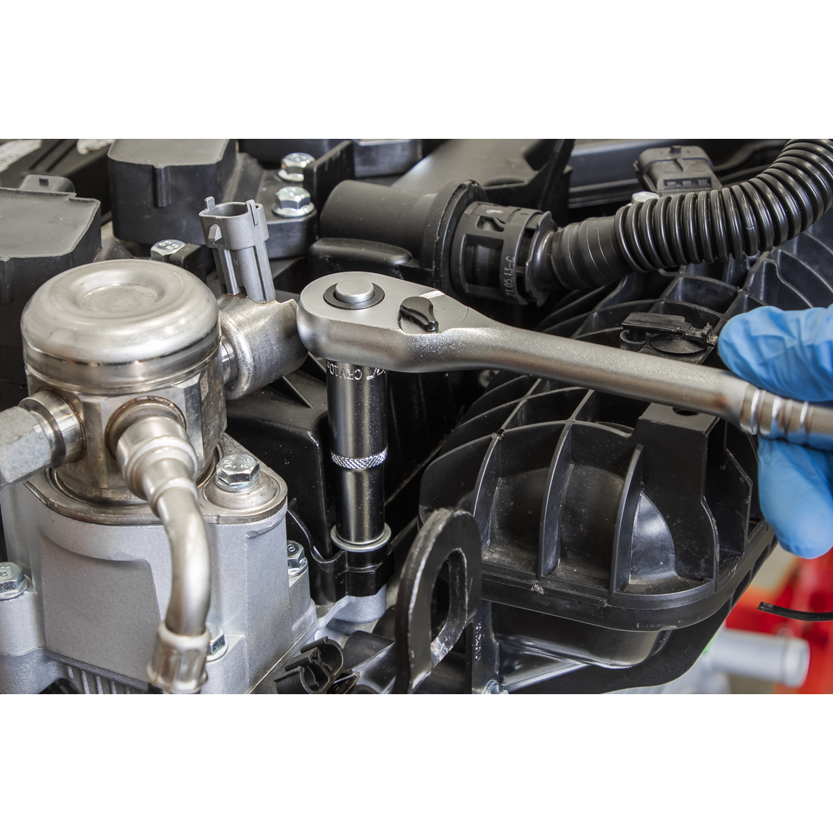 Premier Platinum AK7931 Premier Platinum Ratchet Wrench with Flip Reverse 3/8"Sq Drive 90-Tooth