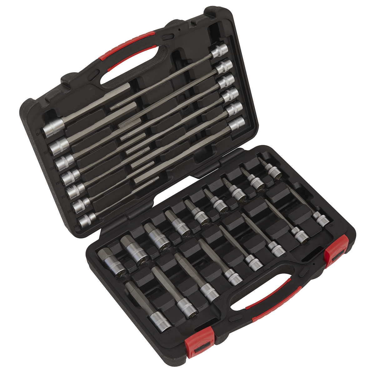 Premier Platinum AK89000 Premier Platinum Hex Socket Bit Set 3/8"Sq Drive 30pc