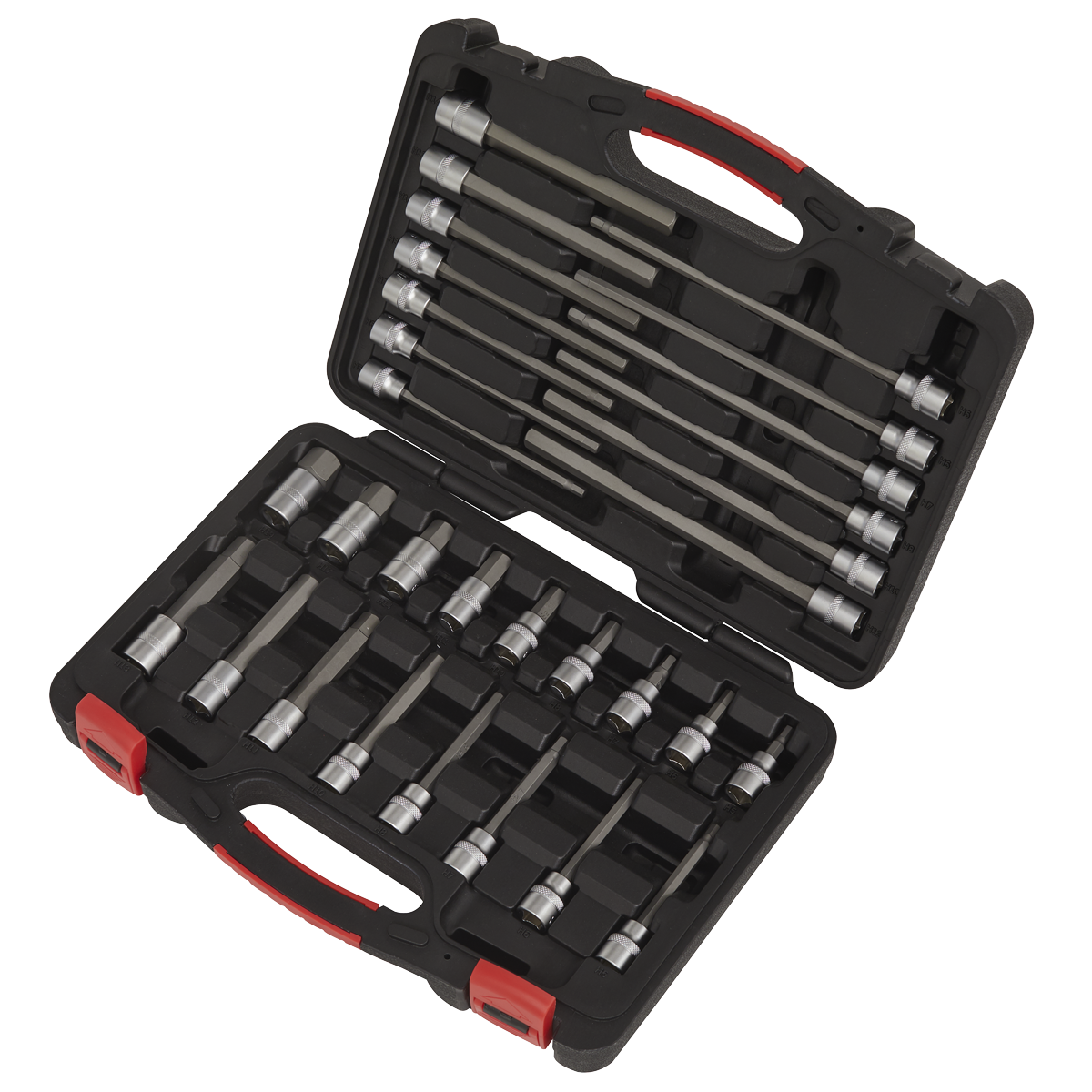 Premier Platinum AK89000 Premier Platinum Hex Socket Bit Set 3/8"Sq Drive 30pc