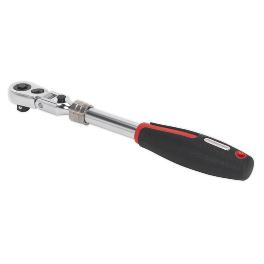 Premier Platinum AK8983 Premier Platinum Locking Flexi-Head Extendable Ratchet Wrench 3/8"Sq Drive