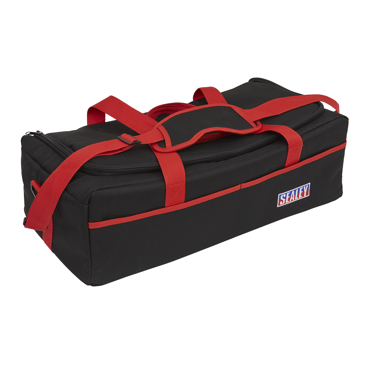 Sealey 1020LEBBAGCOMBO Low Profile Short Chassis Trolley Jack 2 Tonne & Accessories Bag Combo - Blue