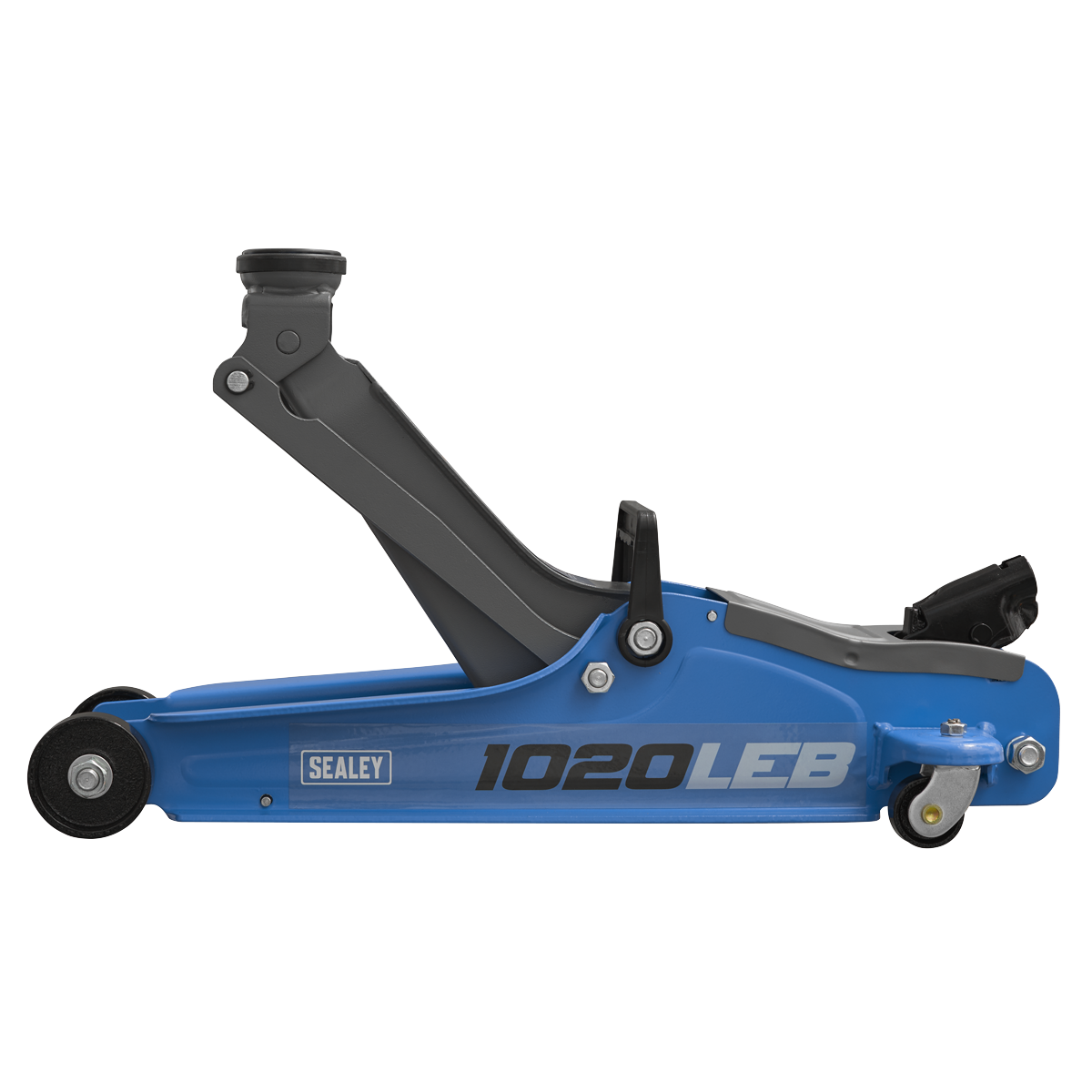 Sealey 1020LEB Low Profile Short Chassis Trolley Jack 2 Tonne - Blue