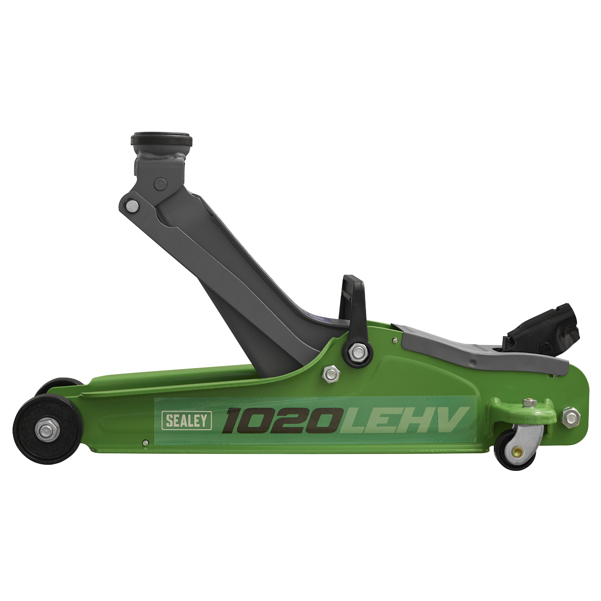 Sealey 1020LEHV Low Profile Short Chassis Trolley Jack 2 Tonne - Green