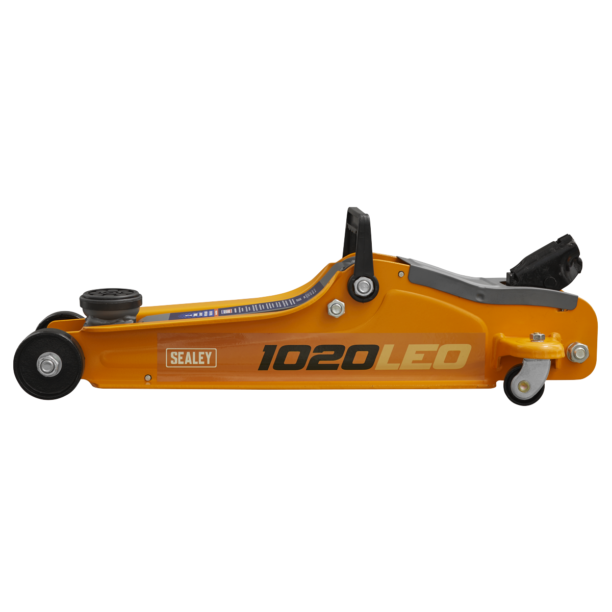 Sealey 1020LEO Low Profile Short Chassis Trolley Jack 2 Tonne - Orange