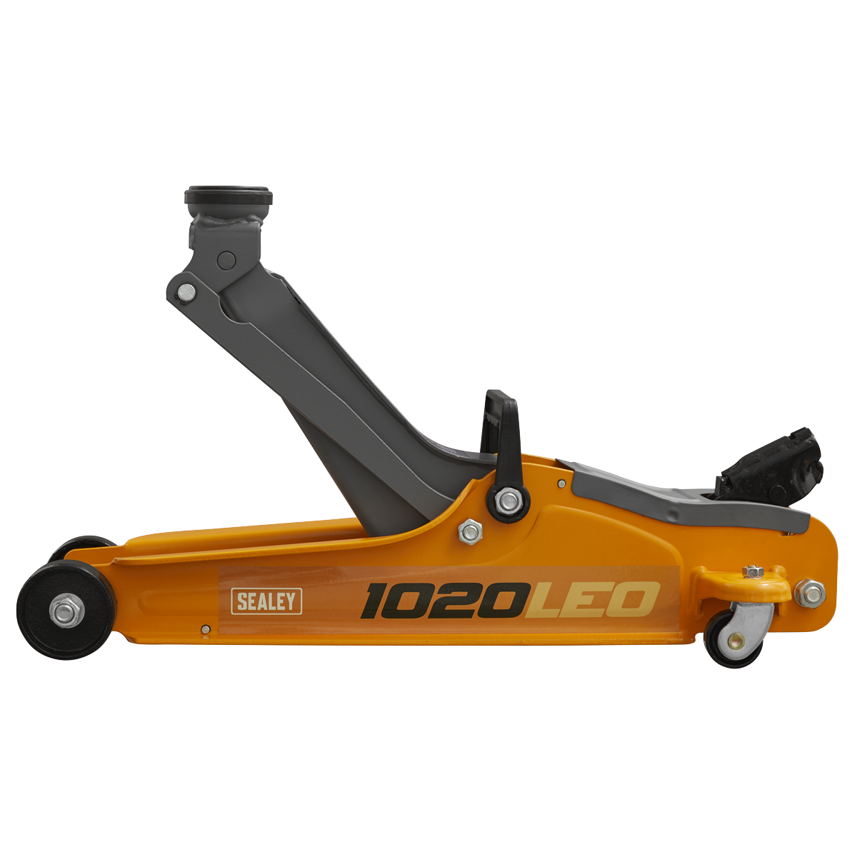 Sealey 1020LEO Low Profile Short Chassis Trolley Jack 2 Tonne - Orange