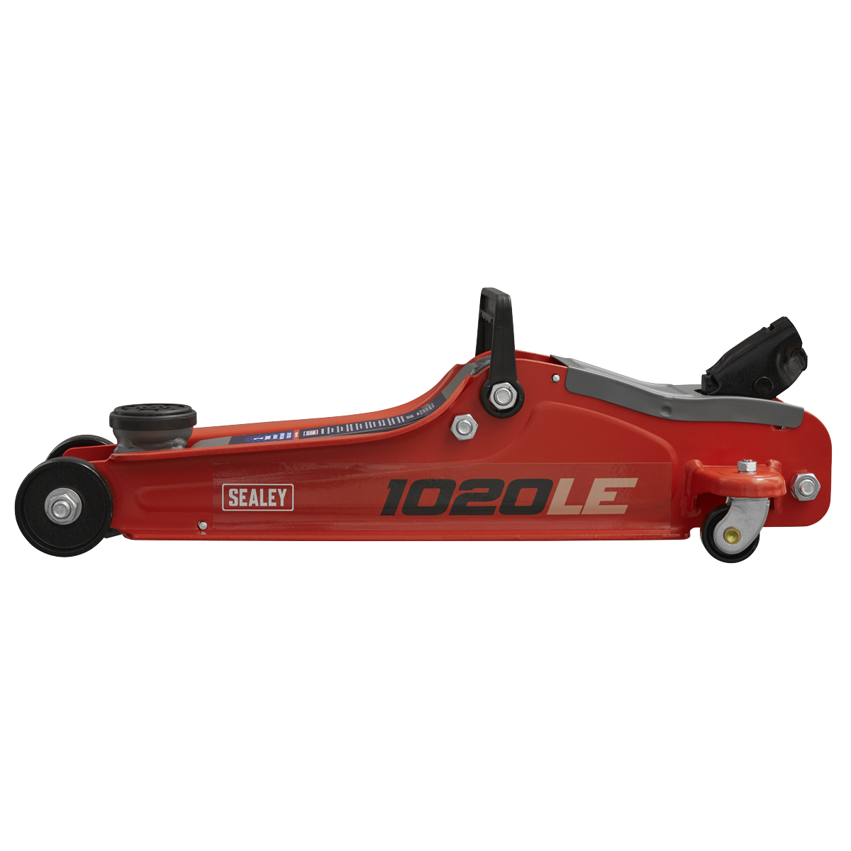 Sealey 1020LE Low Profile Short Chassis Trolley Jack 2 Tonne - Red