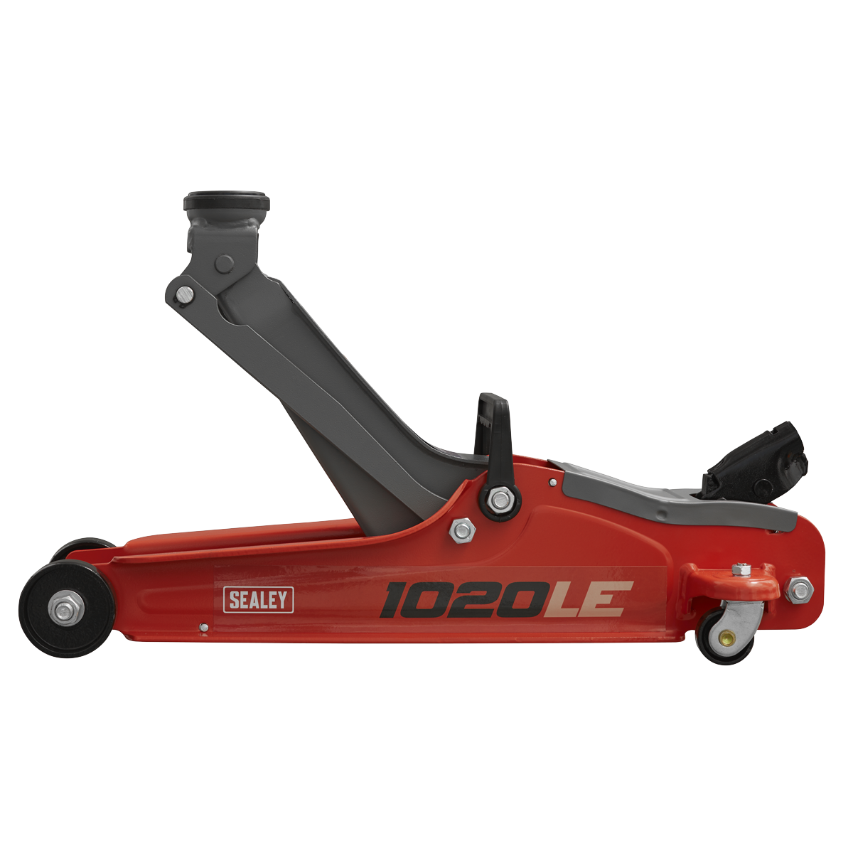Sealey 1020LE Low Profile Short Chassis Trolley Jack 2 Tonne - Red