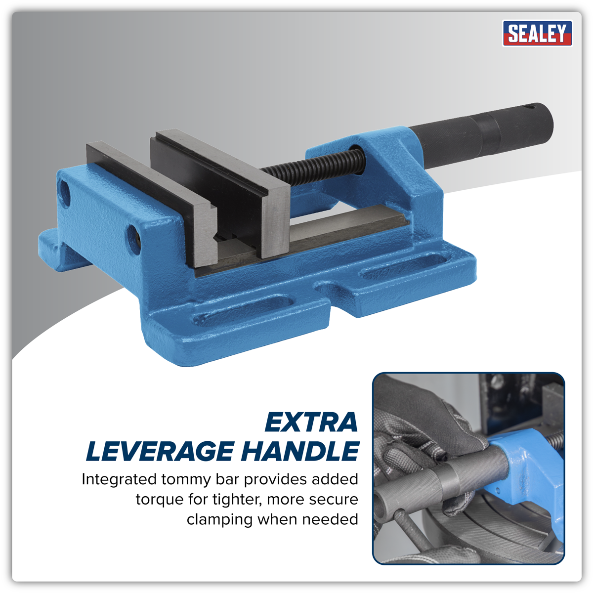 Sealey 120DV Super Drill Vice 120mm Jaw