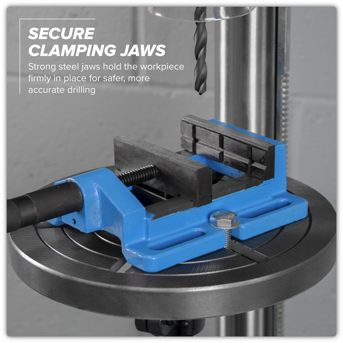 Sealey 120DV Super Drill Vice 120mm Jaw