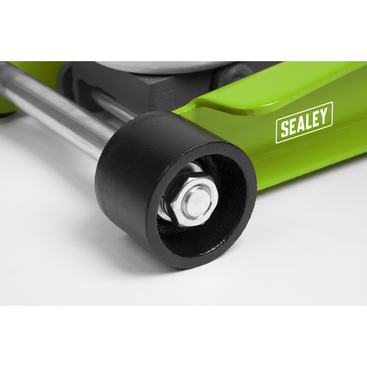 Sealey 2001LEHV Low Profile Rocket Lift Trolley Jack 2.25 Tonne - Green