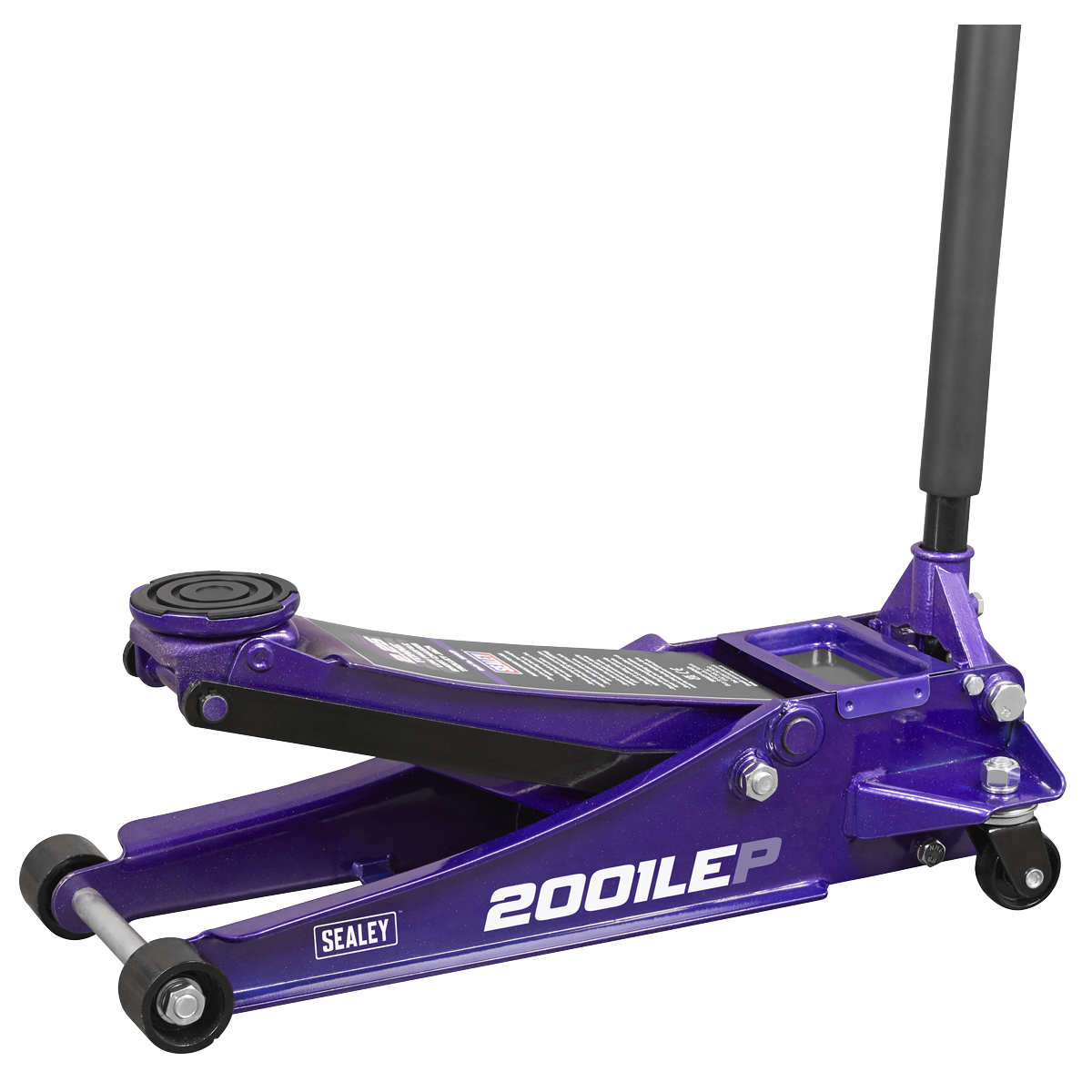 Sealey 2001LEP Low Profile Trolley Jack with Rocket Lift 2.25 Tonne - Purple