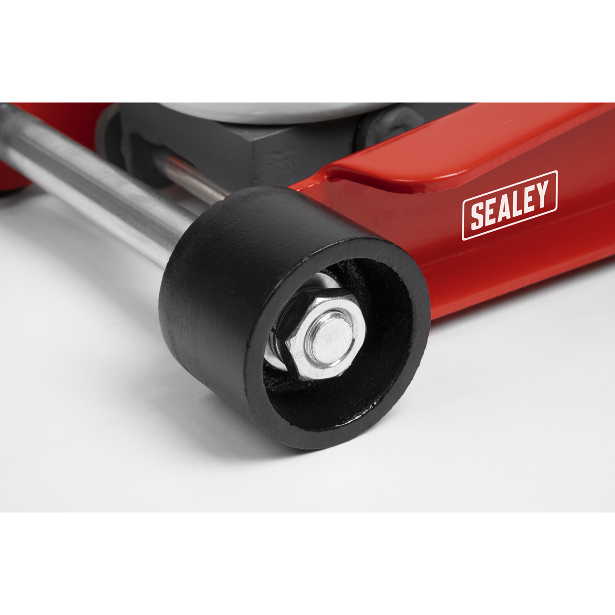 Sealey 2001LERE Low Profile Trolley Jack with Rocket Lift 2.25 Tonne - Red