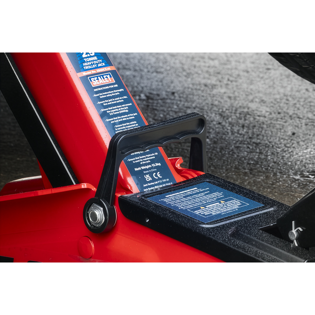 Sealey 2500CX Heavy-Duty Trolley Jack 2.5 Tonne