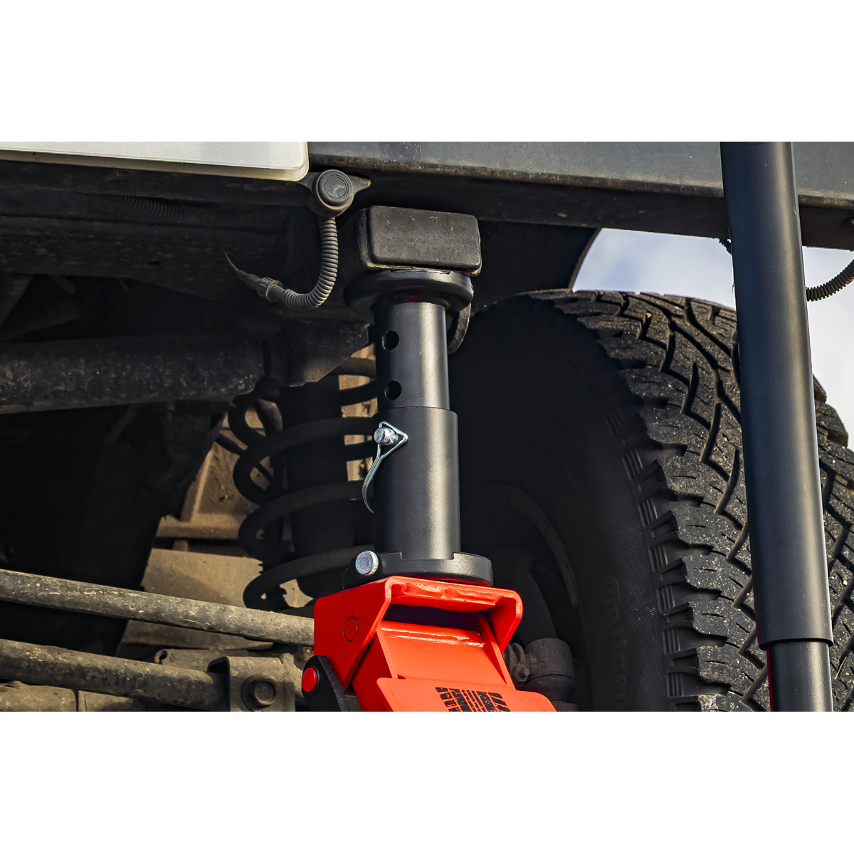 Sealey 2500RG Big Wheel Hybrid Trolley Jack for Off-Road Vehicles, SUVs, Vans & 4x4s with Super Rocket Lift 2.5 Tonne