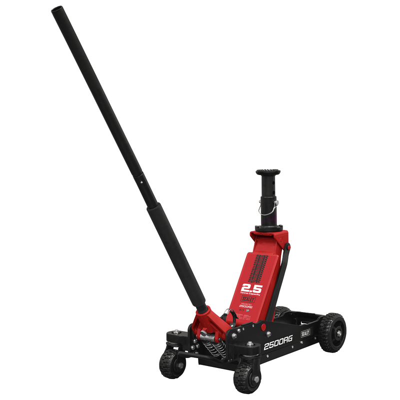 Sealey Big Wheel Hybrid Trolley Jack for Off-Road Vehicles SUVs Vans  4x4s with…