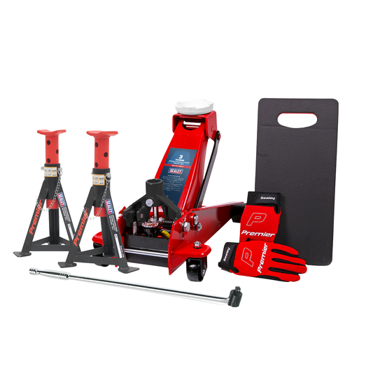 Sealey 3290CXCOMBO Trolley Jack Combo 3 Tonne