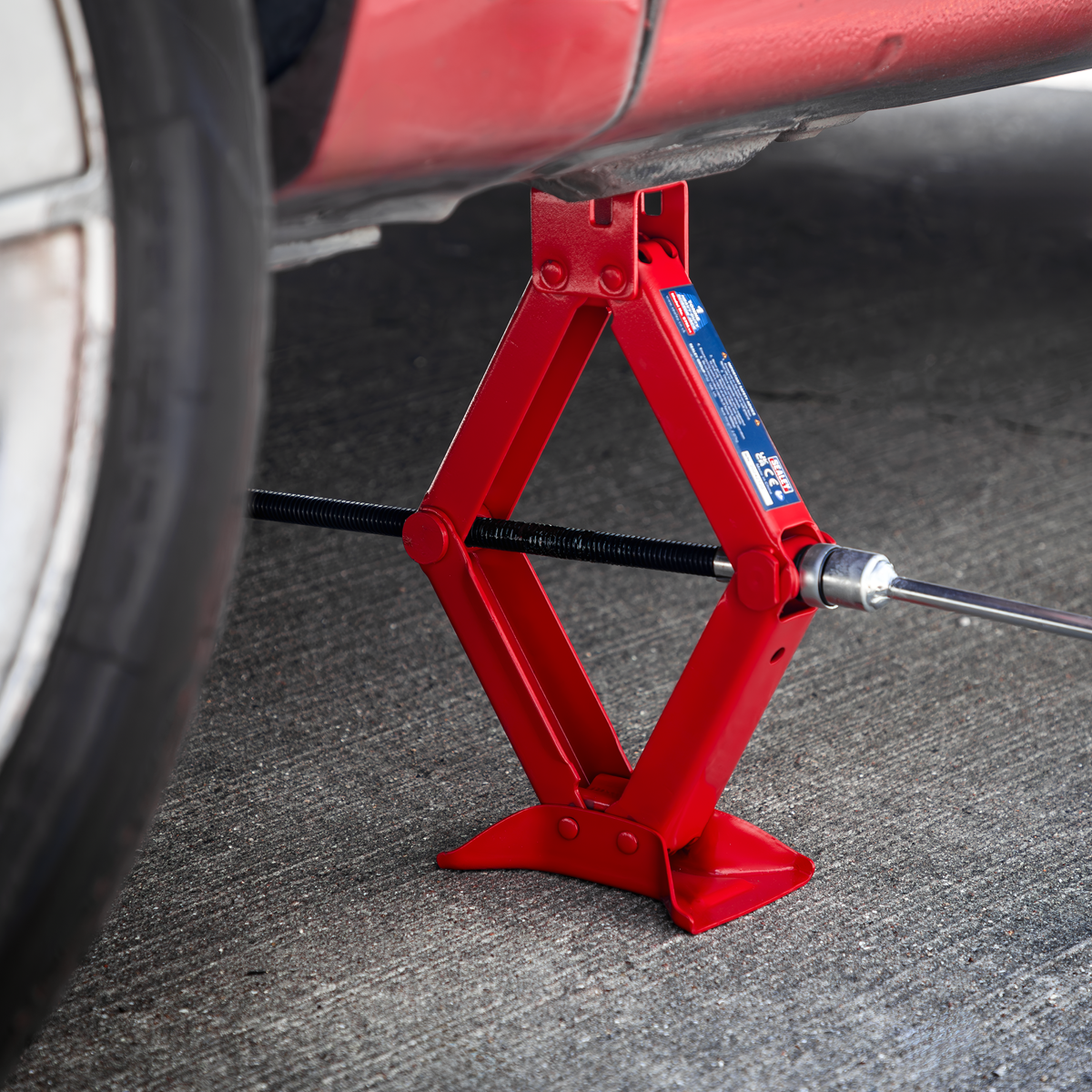 Sealey 57M Heavy-Duty Scissor Jack 1 Tonne