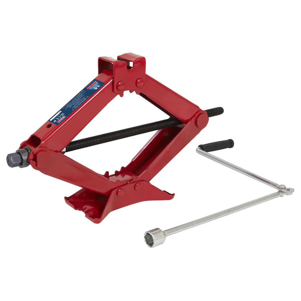 Sealey 58M Heavy-Duty Scissor Jack 1.5 Tonne