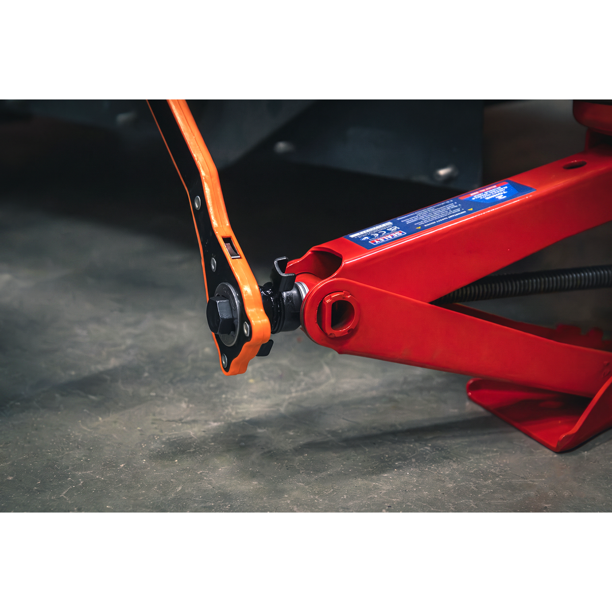 Sealey 59M Heavy-Duty Scissor Jack Kit 2 Tonne