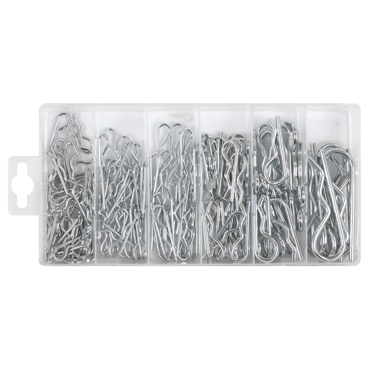 Sealey AB002RC R-Clip Assortment 150pc