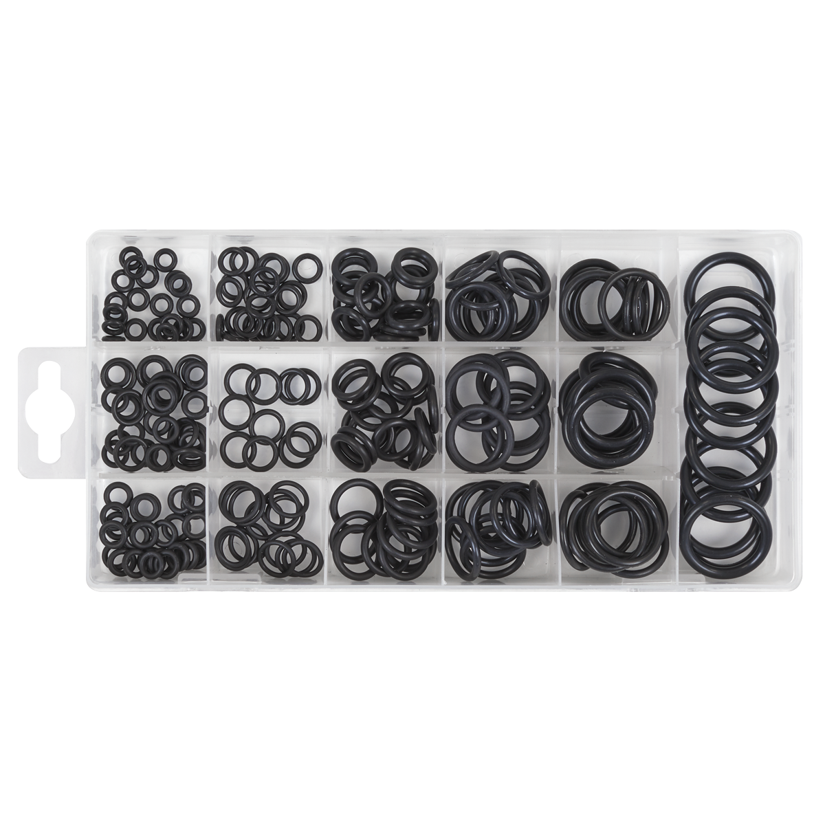 Sealey AB004OR Rubber O-Ring Assortment 225pc
