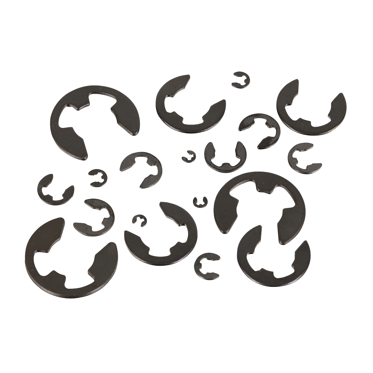 Sealey AB012ER E-Clip Retainer Assortment 800pc