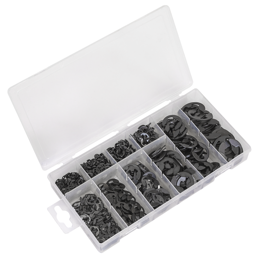 Sealey AB013ER Imperial E-Clip Retainer Assortment 800pc
