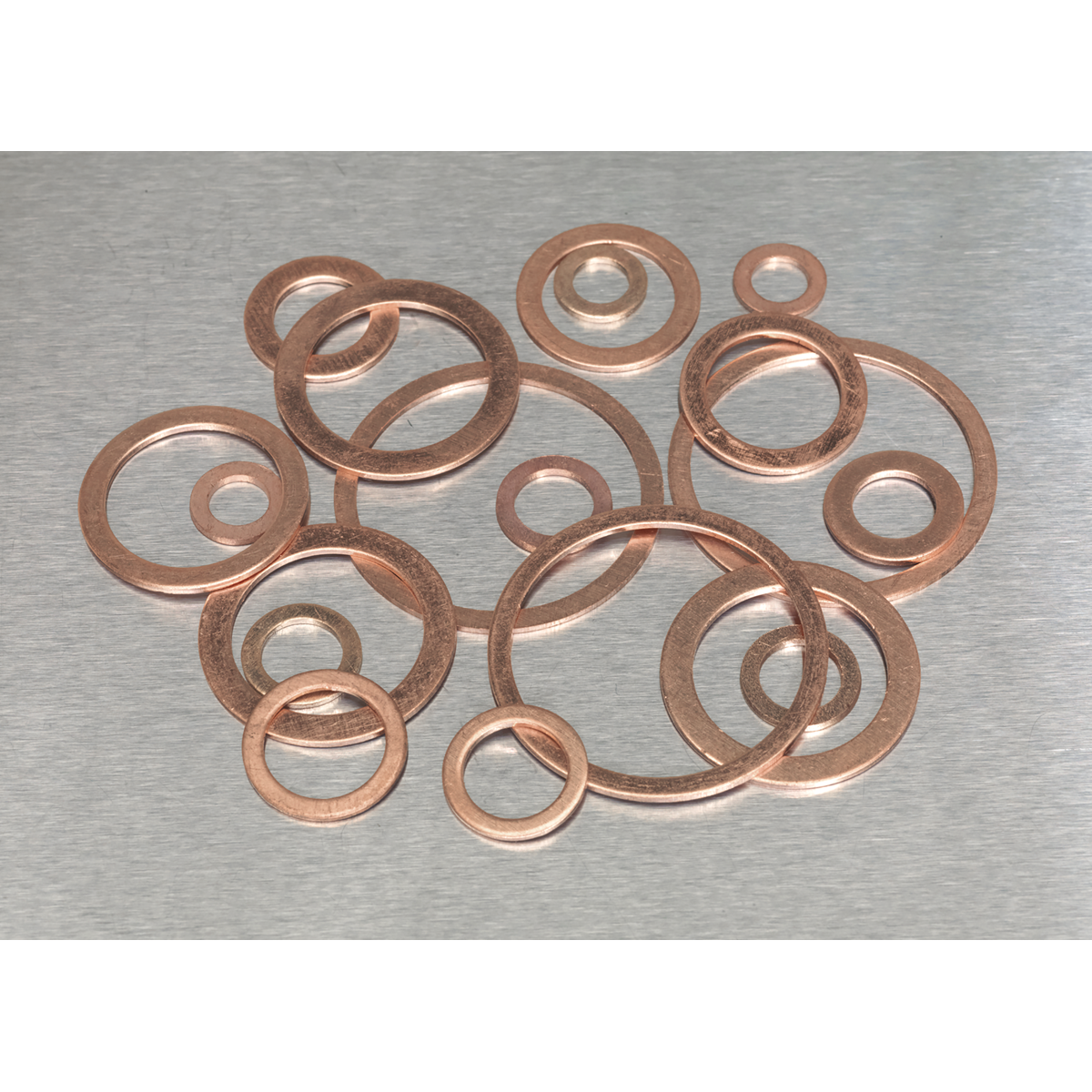 Sealey AB020CW Copper Sealing Washer Assortment 250pc