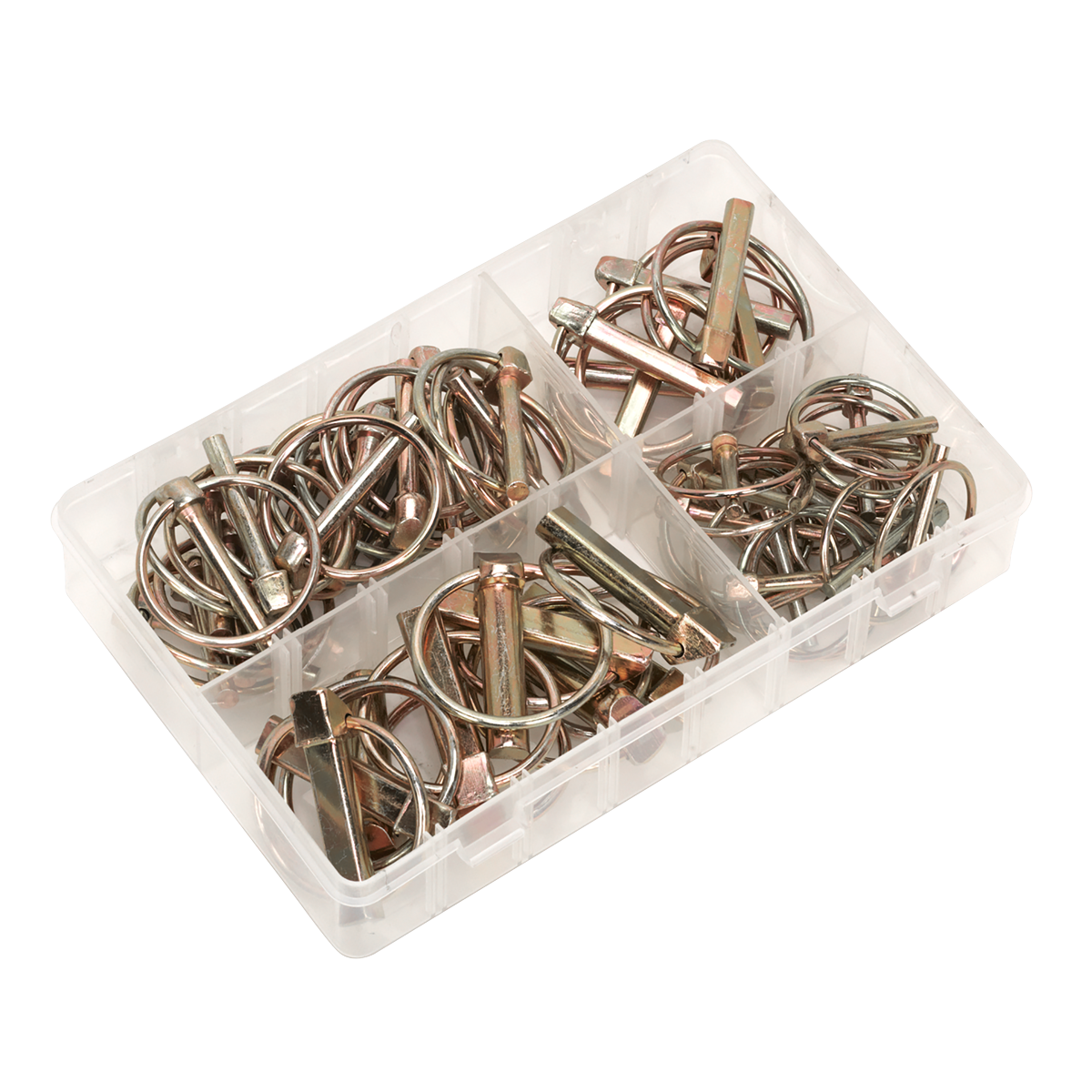 Sealey AB022LP Linch Pin Assortment 50pc